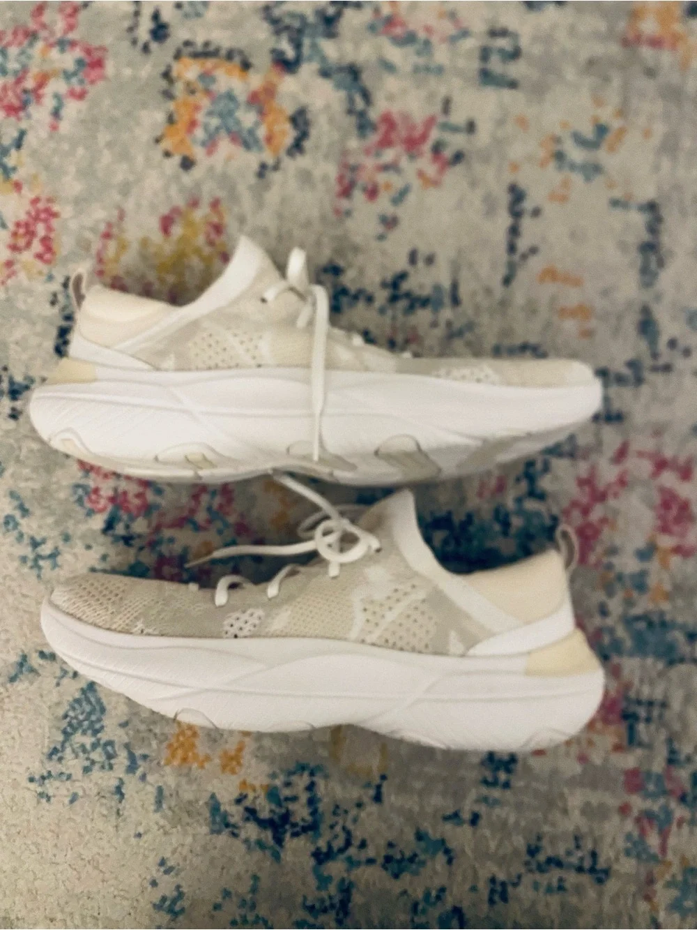 Sorel Women's Explorer Blitz Stride Lace Sneakers Shoes White Mesh Size 8.5
